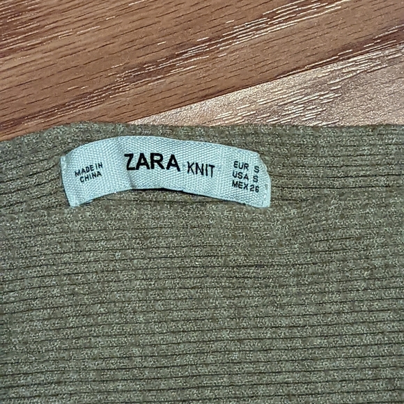 ZARA knit crop top - Picture 2 of 4